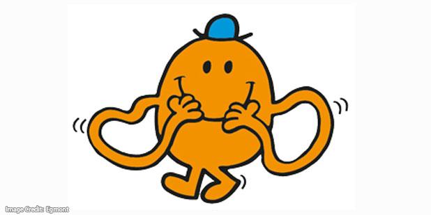 Happy birthday Roger Hargreaves Drew 1st Mr.Man (Mr.Tickle) when his son asked what a tickle looked like. 