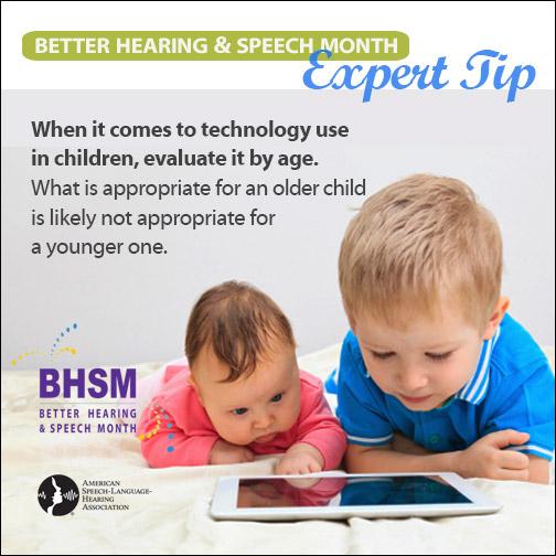 What is appropriate technology for an older child vs. a younger child?#BHSMcontest - sot.ag/3SWxW