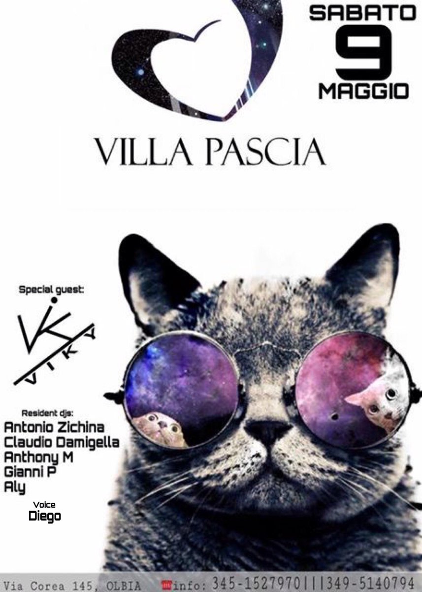 Tonight @ villa pascià club (olbia)