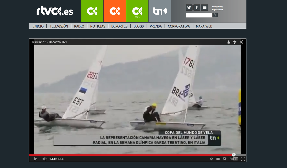 RCNGC's tweet photo. #telecanaria  #deportes y vela @yolanda_luque @martinareino @RRcngc http://t.co/UzehGAKyJt #garda  olympicweek http://t.co/2WuLEAuXTT