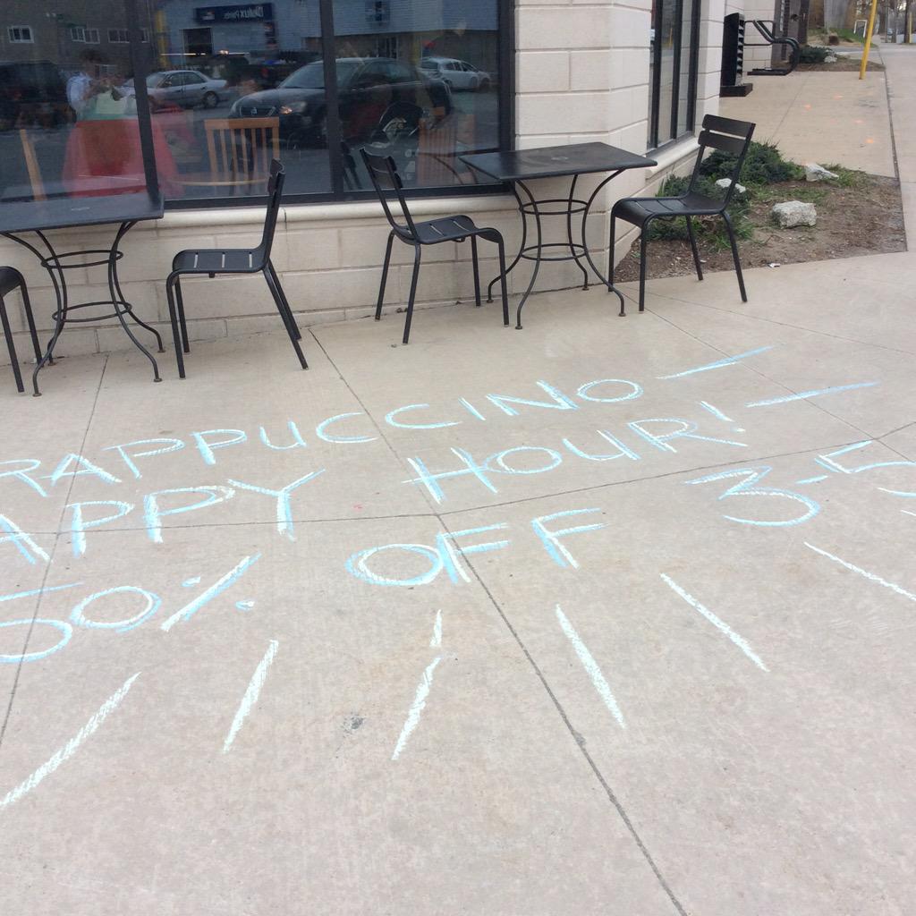 #FrappuccinoHappyHour