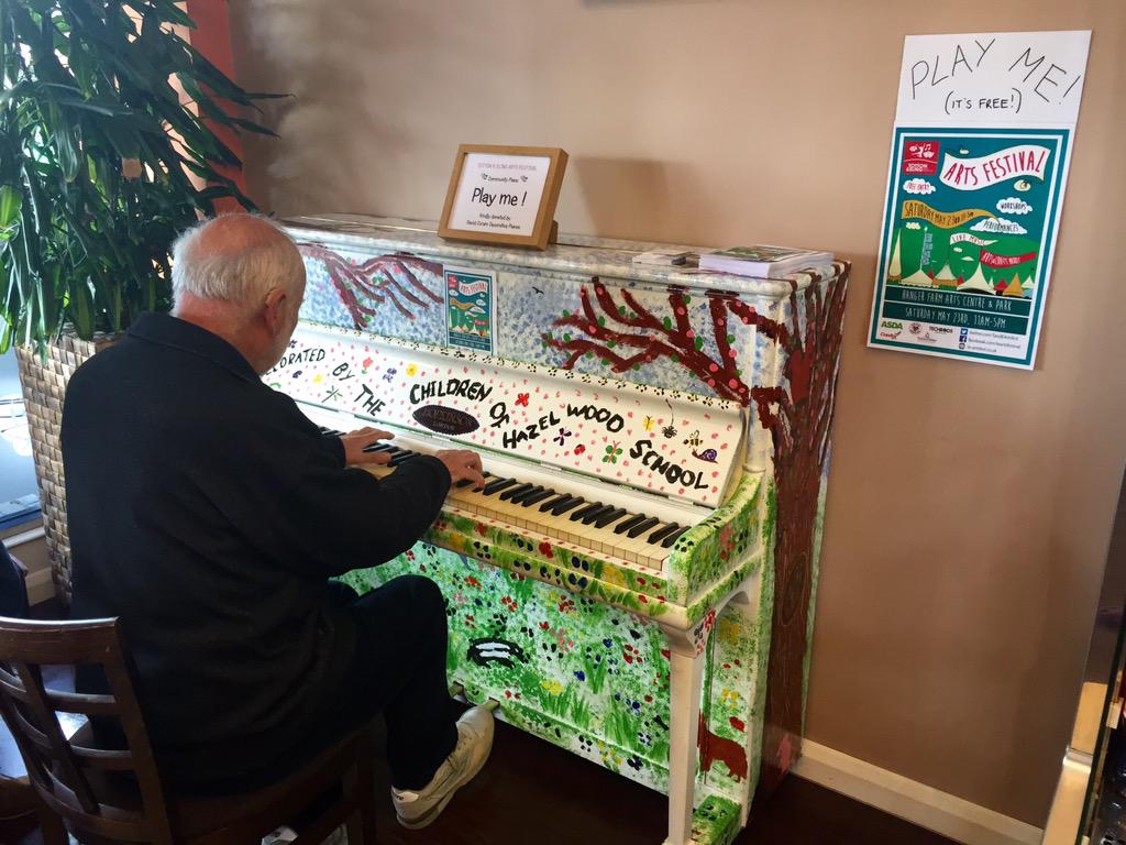 Catherine Brightwood (@covenden_photo) on Twitter photo BREAKING NEWS!
The #community #piano will be in Arrosto Cafe in #Totton until Wednesday! <a href="/TandEArtsfest/">Totton Artsfest</a> BREAKING NEWS!
The #community #piano will be in Arrosto Cafe in #Totton until Wednesday! <a href="/TandEArtsfest/">Totton Artsfest</a>