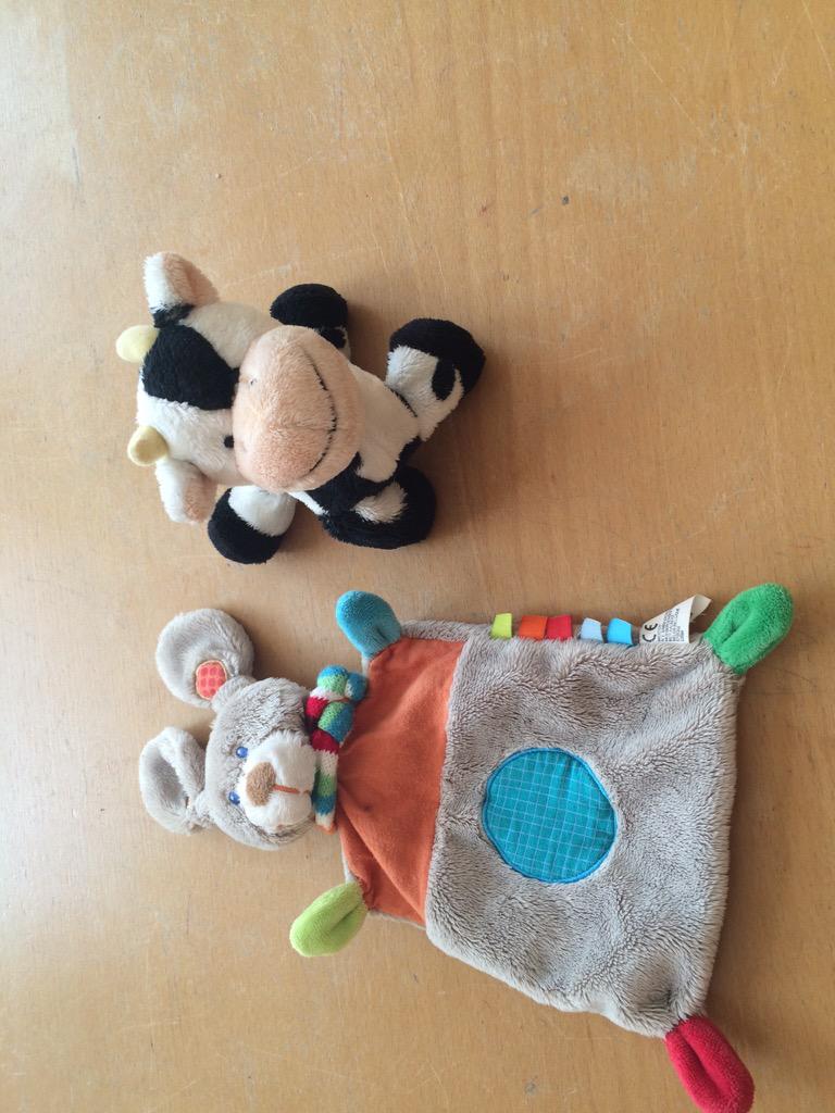 Jorika_E's tweet photo. Deze knuffels zijn bij Kdv Het Kleine Volkje blijven liggen. Wie weet waar ze wonen? http://t.co/OVhq4d8znW