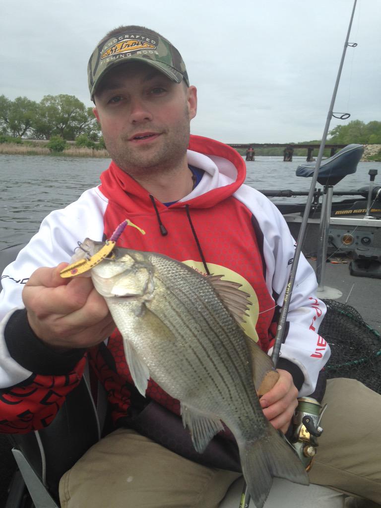 VibrationsTakle's tweet photo. Nice White Bass to start the morning on the Mad Chain
#avidX  #fishing #VibrationsTackle  #StCroixRods #Kalins http://t.co/yApik8W0EN