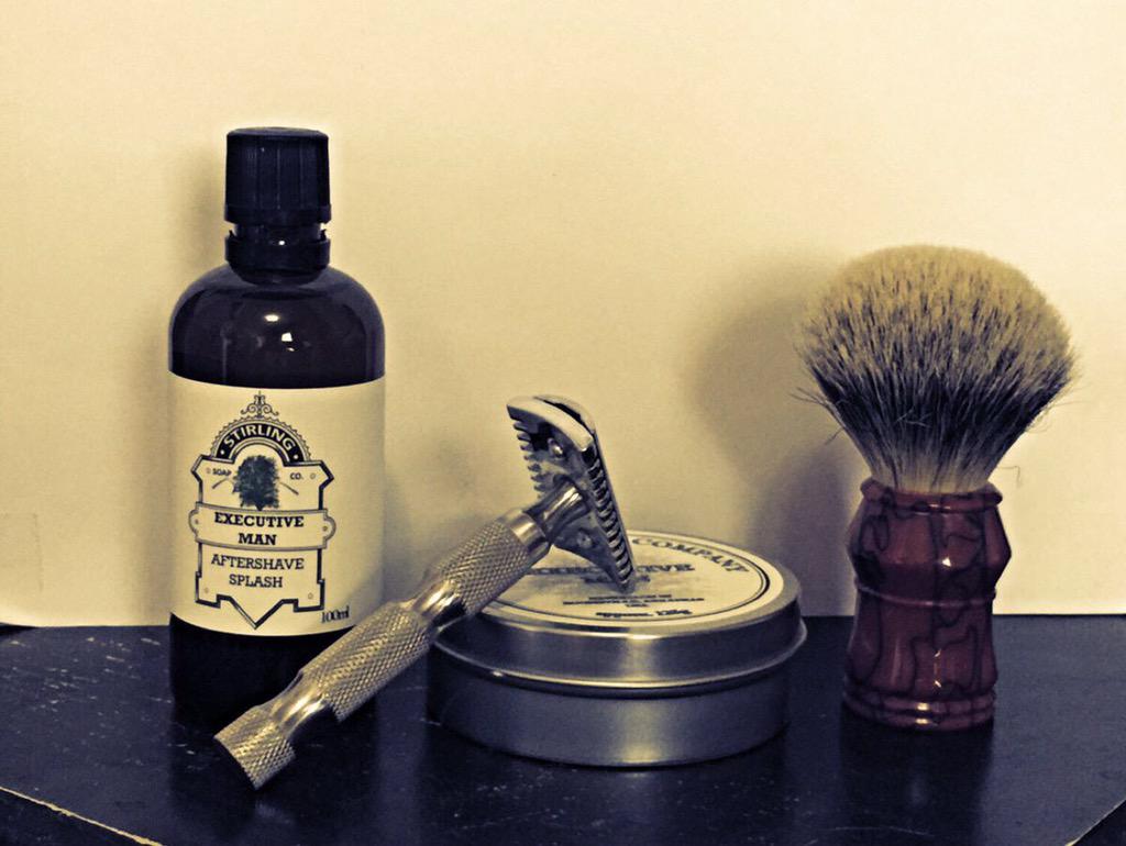 TenDaysInJuly's tweet photo. #SOTD @razorockJoe #BamboozledRAKE @stirlingsoap #ExecutiveMan #wetshaving it doesn't get much better! http://t.co/z9lKcbfRXc