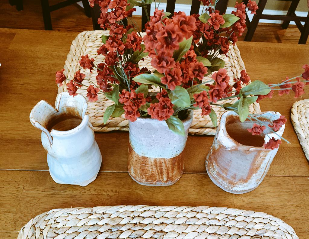 morgangoodrum's tweet image. School really did pay off #wheelclass #pottery #mothersdaypresent 👌