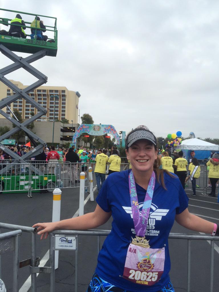 Running_Crystal's tweet image. Awesome way to "walk" for graduation! Celebrating my Masters with @runDisney! #Tink10k #PixieDustChallenge