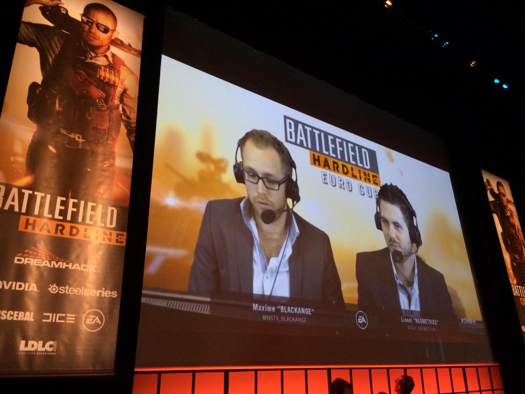 GamingSide's tweet image. C'est parti pour la finale du tournoi #BFHardline à la @DreamHackFR twitch.tv/eafrance #DHBFH