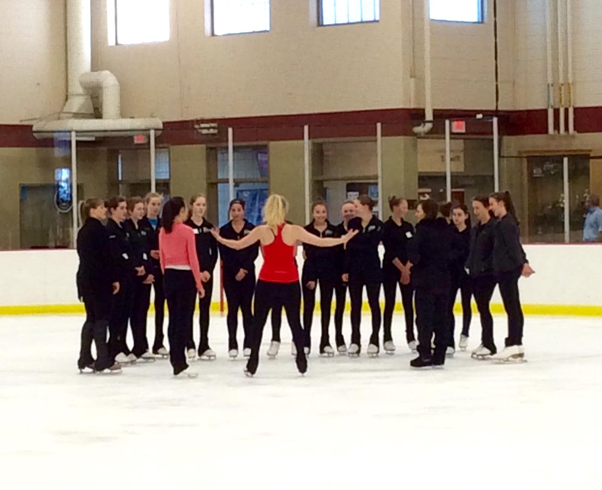 Hard work &amp; fun with former Team Braemar athlete/Haydenette, <a href="/npearson18/">Noelle</a> at yesterday's Skills Clinic! Thanks Noelle!