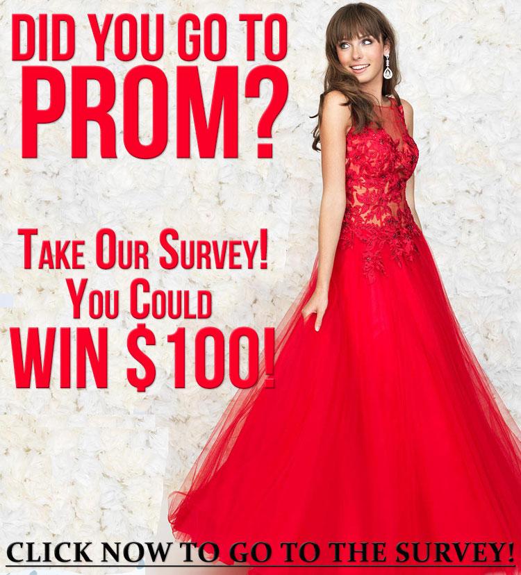 CandicesProm's tweet photo. Did you go to prom this year? You could WIN $100 by completing our quick survey! Click here: http://t.co/5WBB0QI17S http://t.co/xRKwgWFleD