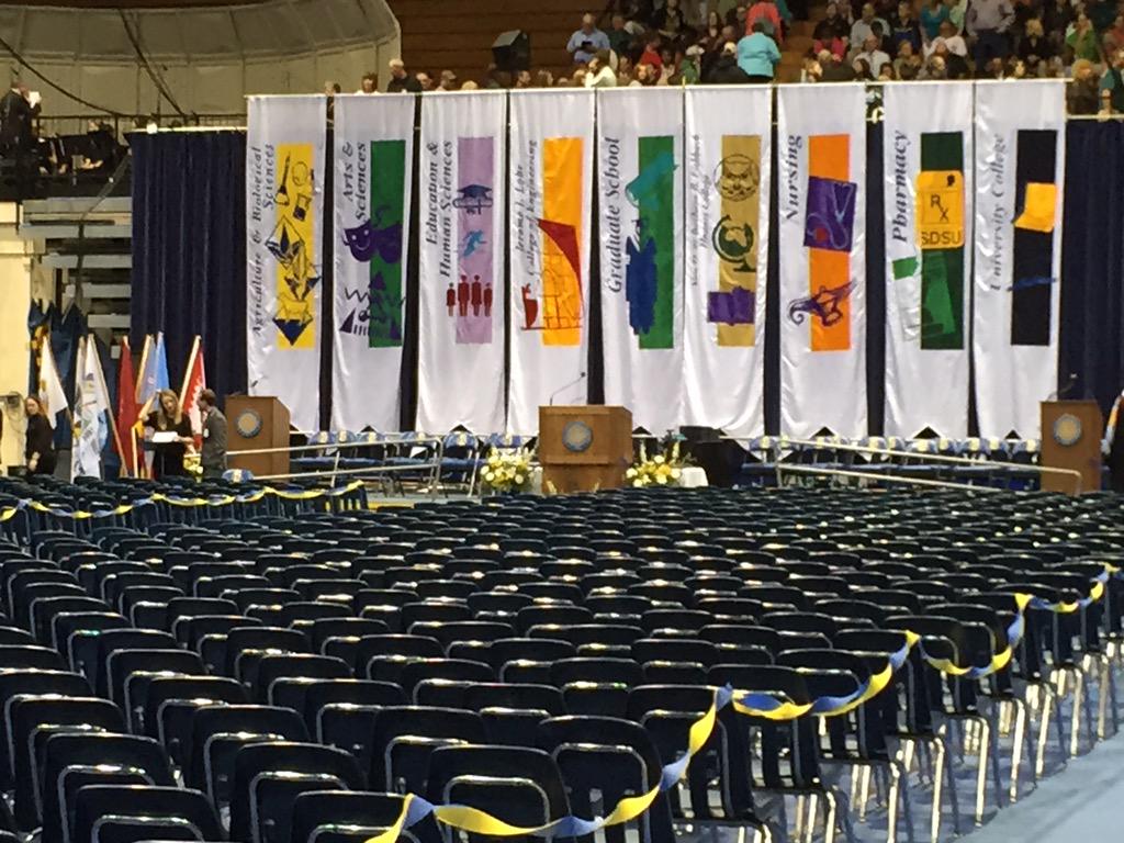 SDStatePharmacy's tweet photo. Congrats to all those graduating from @SDState today. #sdstate15 http://t.co/W3uOV0S2fi