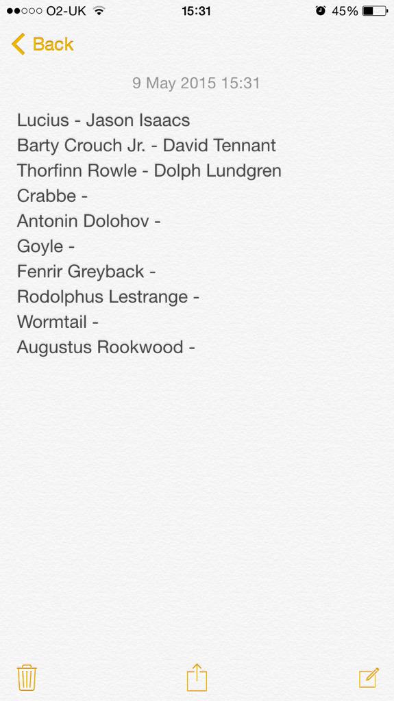 Some open Characters with FC suggestions