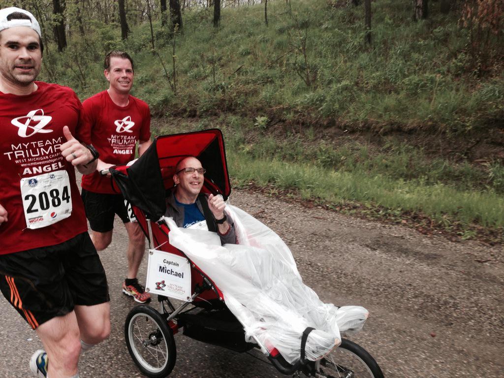 WOODTV's tweet photo. Nothing more inspiring than My Team Triumph. #53BR  http://t.co/KYjVPOWqPm