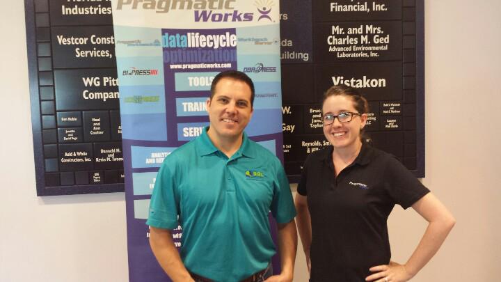 MikeDavisSQL's tweet image. Working the booth at SQL sat jax @PragmaticWorks