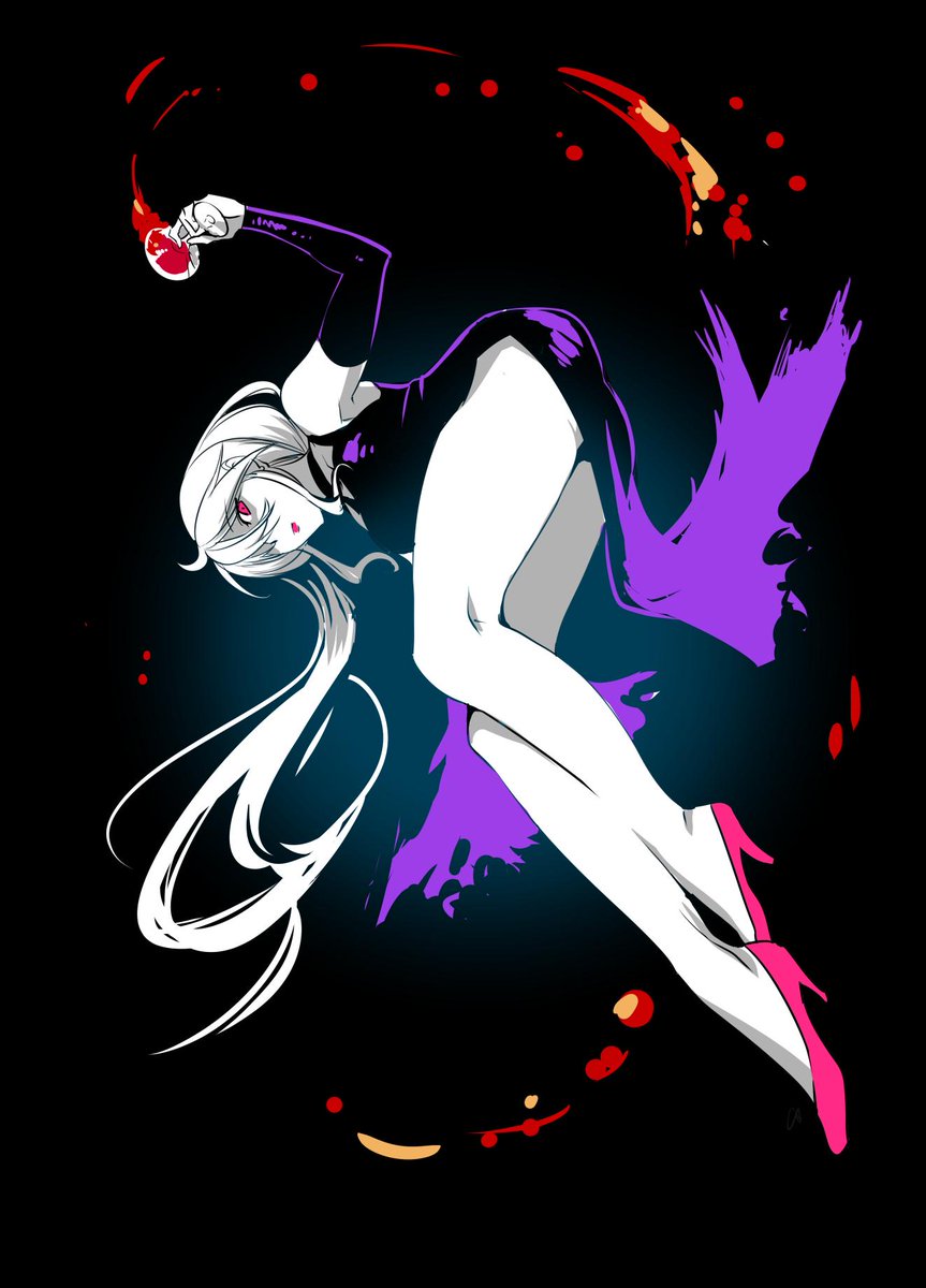 caffein89's tweet photo. 遅刻 お題「ハイヒール」 #弱音ハク版深夜のお絵描き一本60分勝負 http://t.co/J14P1jLuiZ