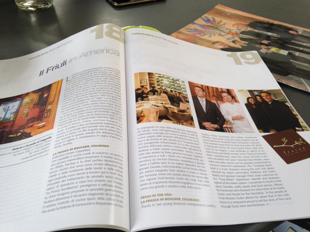 elenaorzan's tweet photo. @BobbyStuckeyMS on #FuocoLento #friuliveneziagiulia #italy  #NEitaly http://t.co/eiBlPPE47F