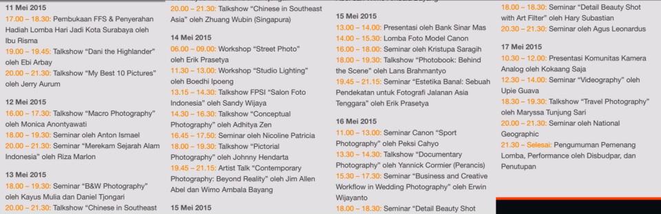 LeoGemati's tweet photo. #sekilasinfo: agenda Festival Foto Surabaya. @FFSupdate @e100ss http://t.co/6tD0lra0EG