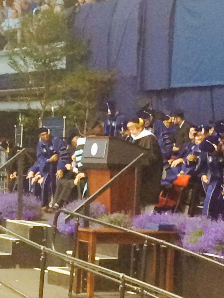 ButlerMager's tweet photo. Honorary degree-Eva Mozes Kor. Holocaust survivor & forgiveness advocate. #humbled #ButlerGrad15 @ButlerCOE @butleru http://t.co/vlMVPVXOkz