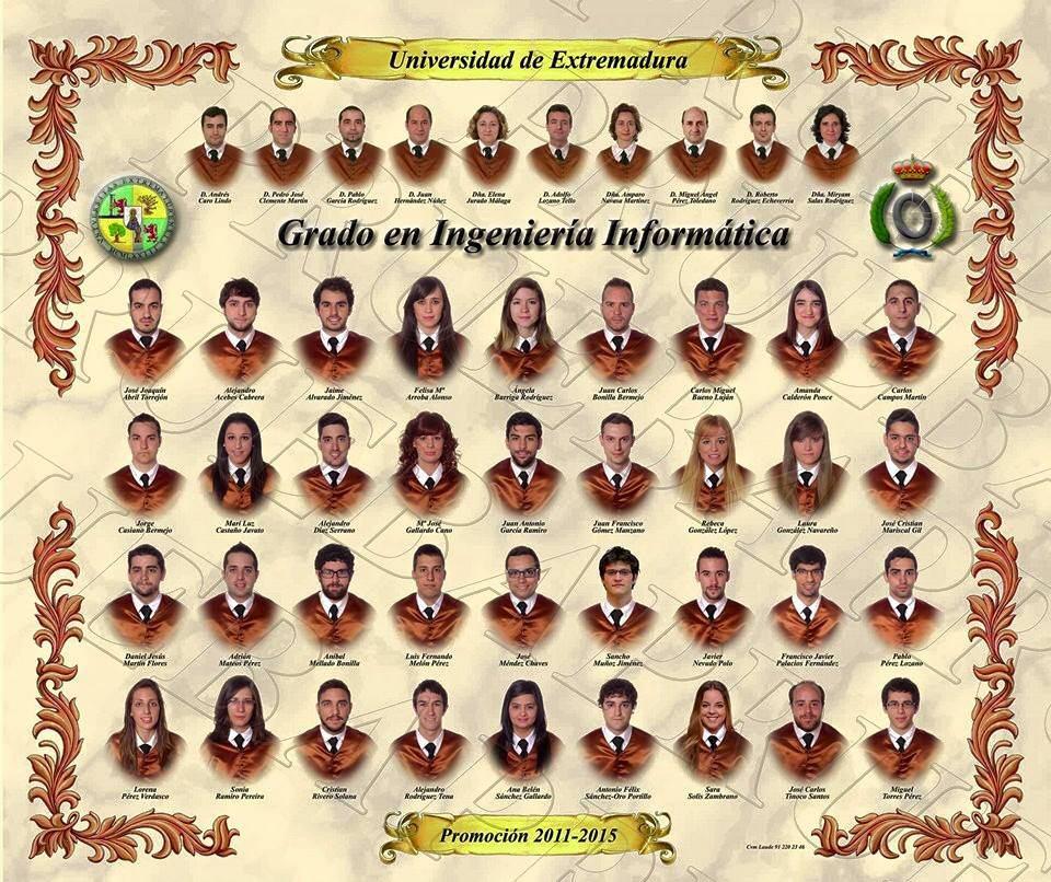 pablogarguez's tweet photo. En menos de 1 hora estaremos en la calle Clavelinas en el #ActoDeGraduacion de los Grados en #IngenieriaInformatica http://t.co/6n0pCNTPVw