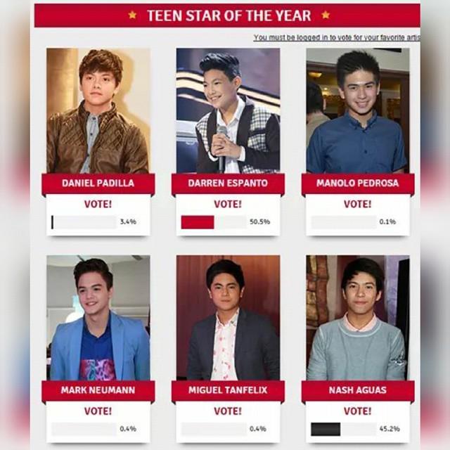 TheVoiceKidsPH's tweet photo. #DarrenEspanto #MrPerf Let us vote guys! Today is the last day. 😊💪 @darrenespanto1 http://t.co/N7iVtmGJvX
