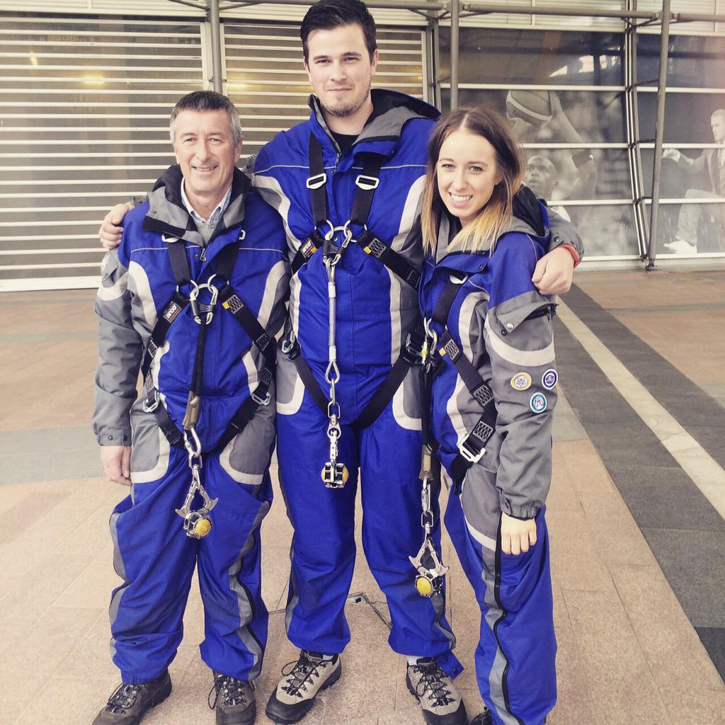 sweetstuff275's tweet image. Climbed the O2 arena today with my dad and my sis #everydaystuff #birthday