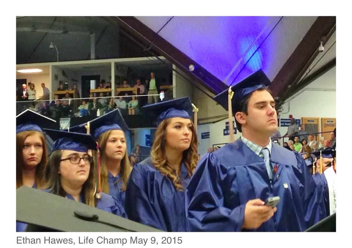 Cloud_Epsilon's tweet photo. Ethan Hawes, you are the real Champ! #blessed 
@umainepike @umaine commencement #MBS @danaFarber @llabak http://t.co/CSMy7Hc4lZ