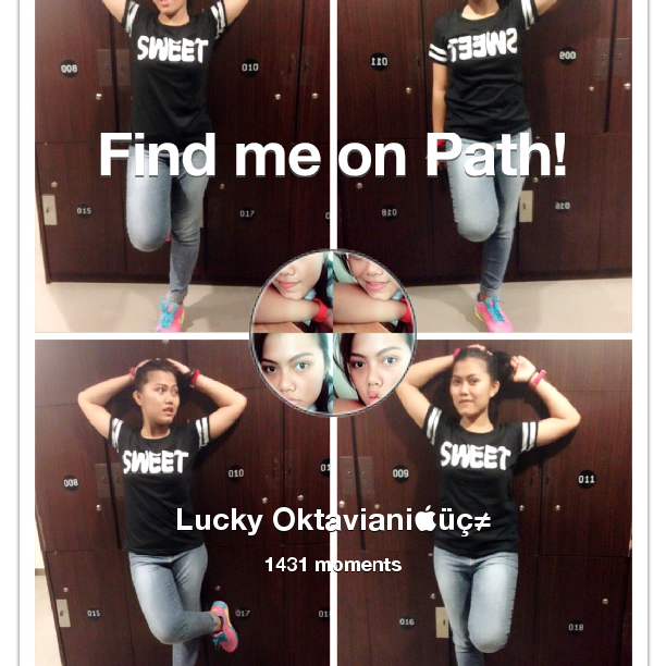 LuckyViani's tweet photo. I've shared 1,431 memories with my friends on #Path - see them now at http://t.co/OtL3QpVIuc! #thepersonalnetwork http://t.co/Qe2YnqIQOa