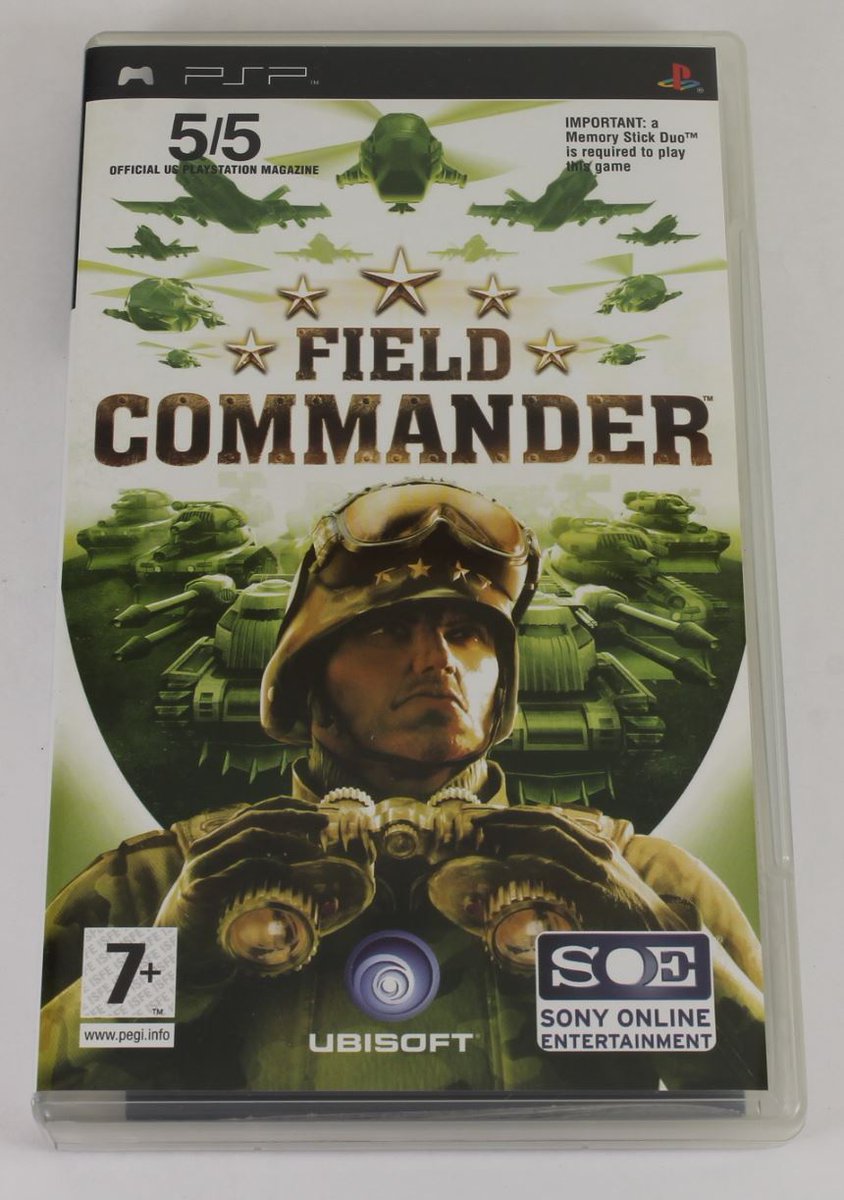 chilloutgames's tweet image. Back in Stock - #PSP: #FieldCommander (4 photos) chilloutgames.co.uk/PSP/Field_Comm…