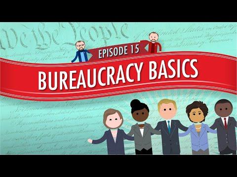 Bureaucracy Basics: Crash Course Government and Politics #15 vid.staged.com/MMnp #staged