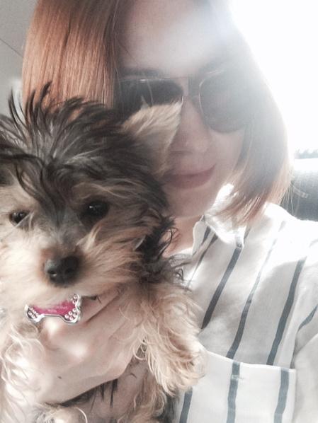 Just found this little child in my @uber