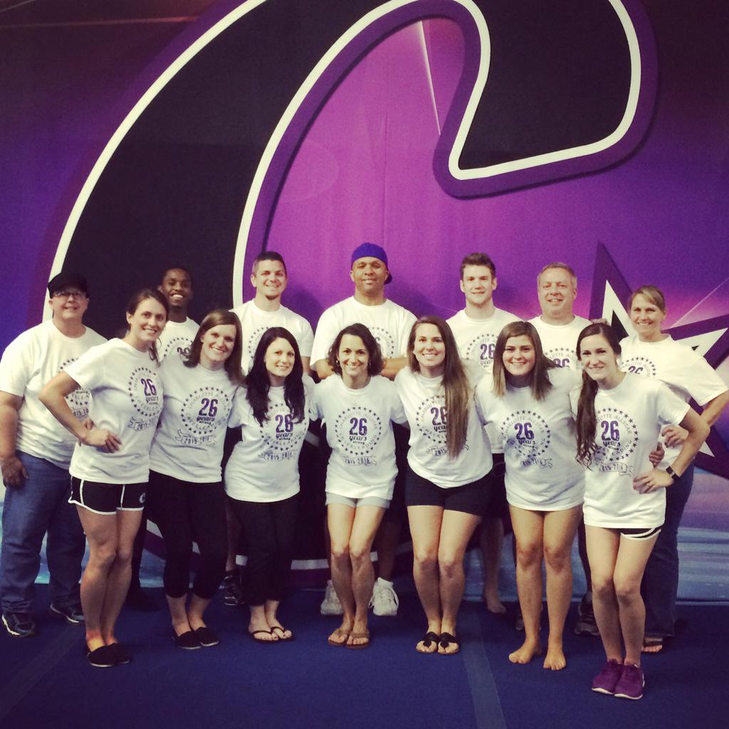 GoCharlotteAS's tweet image. So much fun at evaluations last night! We are so pumped for season 26! Who else is??! 💜💜#cac #charlotteallstars