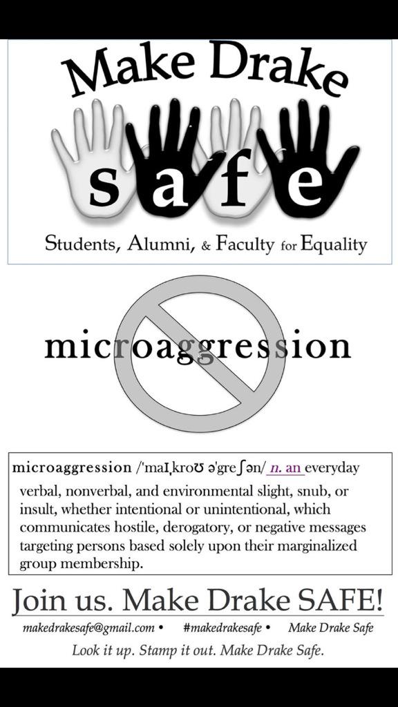 SafeMake's tweet image. Microaggressons create a hostile environment undermining equality &amp;amp; diversity in recruitment/retention #MakeDrakeSafe