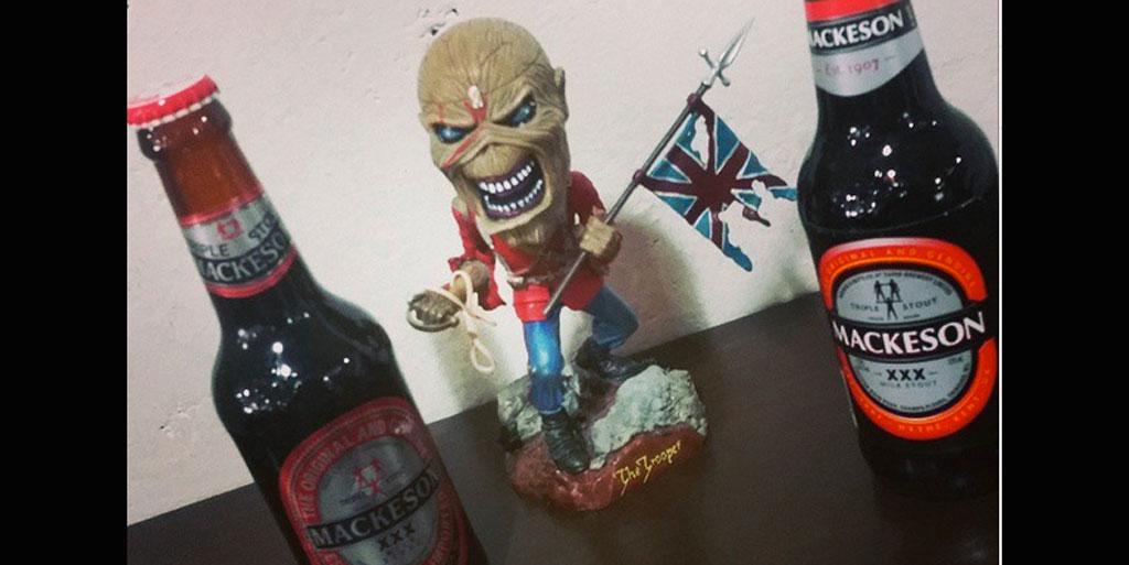MackesonStoutUS's tweet photo. Nothing like some tunes by @IronMaiden and a cold #MackesonStoutUSA to bring us back! http://t.co/lhqfOK5jG7 http://t.co/fl3FUsPBim