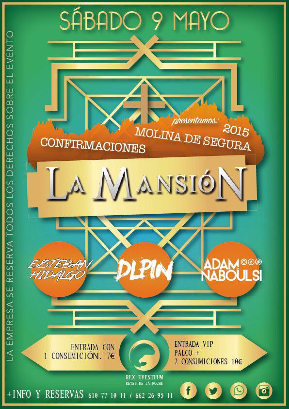 EntradasMurciaF's tweet photo. Esta noche en discoteca La Mansión la fiesta está asegurada, ofertas únicas para vosotros si habláis al 727738709 http://t.co/B71UJRMxbY