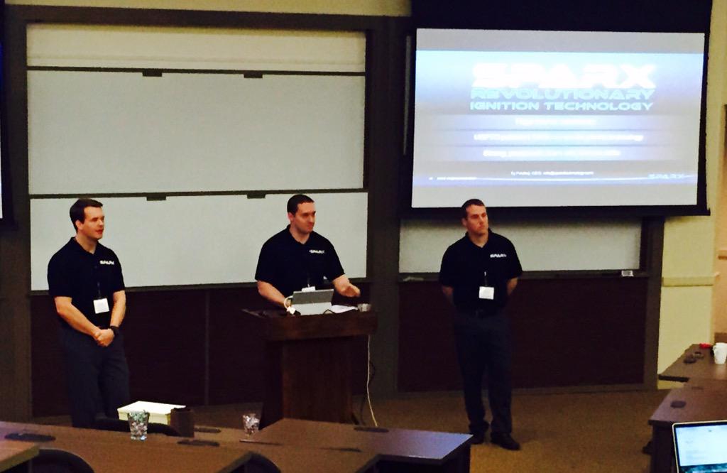 SparXTechnology's tweet photo. 99 problems but a pitch ain't one! #itstheremixtoignition #pitchplease   #GVLIC2015 http://t.co/2Ekzxln86l
