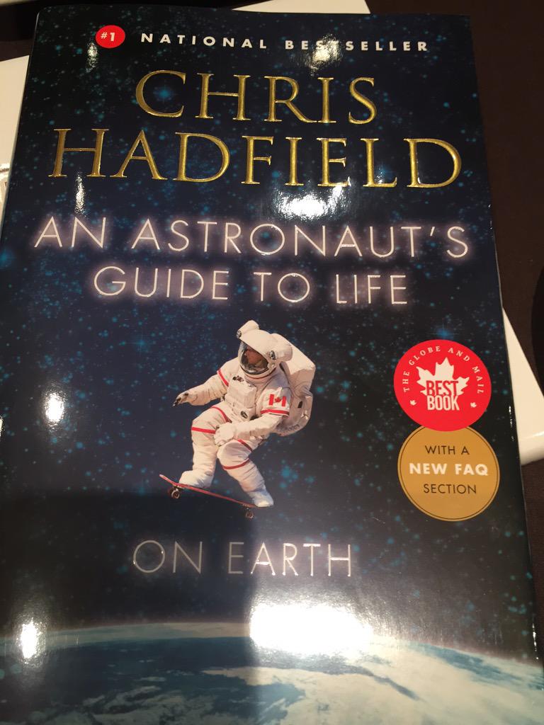 Just sat down to listen to Chris Hadfield! #inspiration #motivation #CFC2015 @Essex_CF