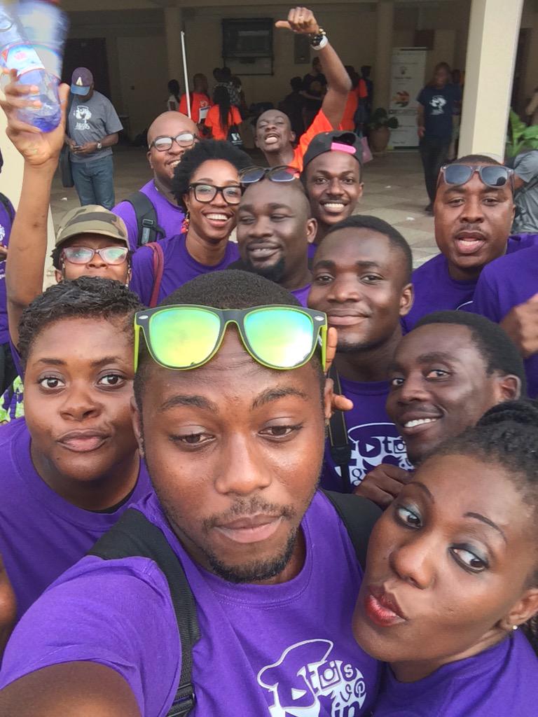 OyooQuartey's tweet image. The winning team #SuameGang. #blogcamp15