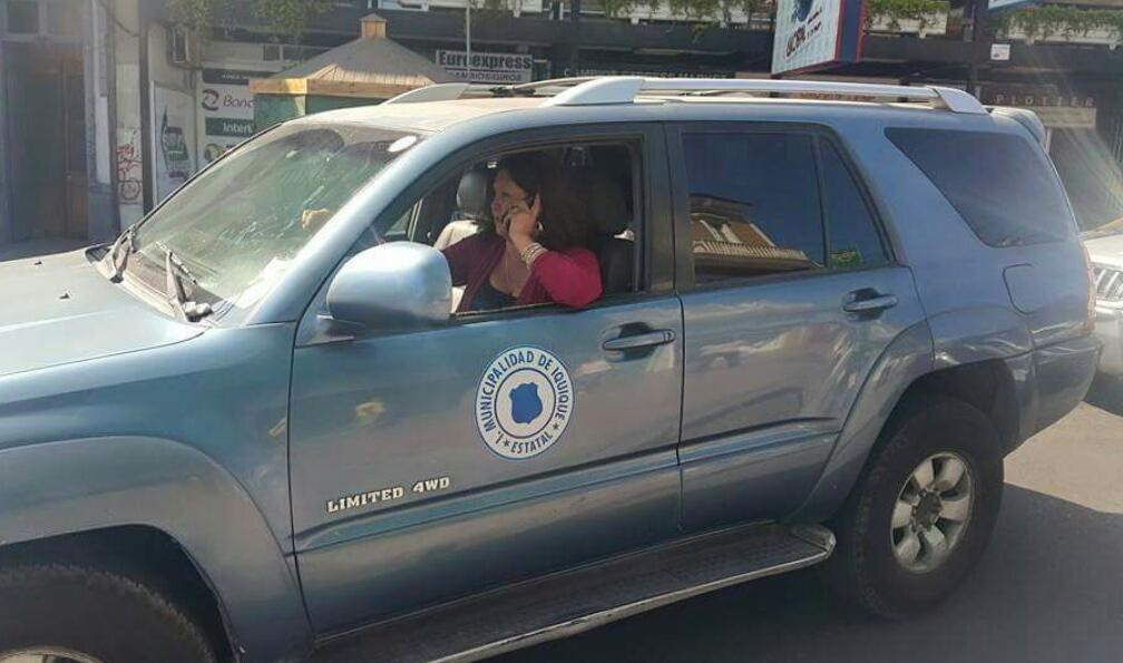 INDIGANCION Causo La INDIFERENCIA De  Func. Municipal Q ATROPELLO A Perrito En Centro De #iquique y Con Veh. Fiscal