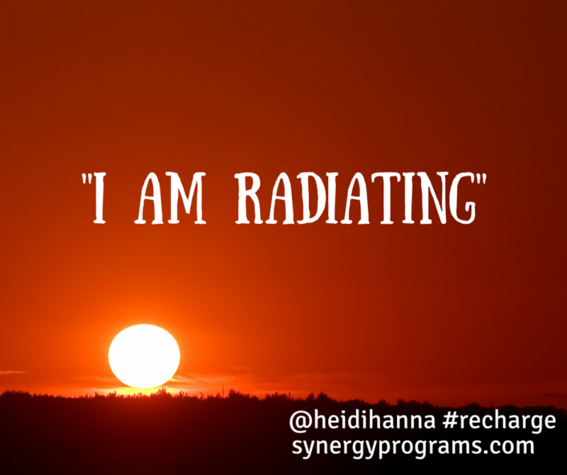 synergyprograms's tweet image. Who do you want to be today? “I am….”  #Recharge #MindsetMakeover