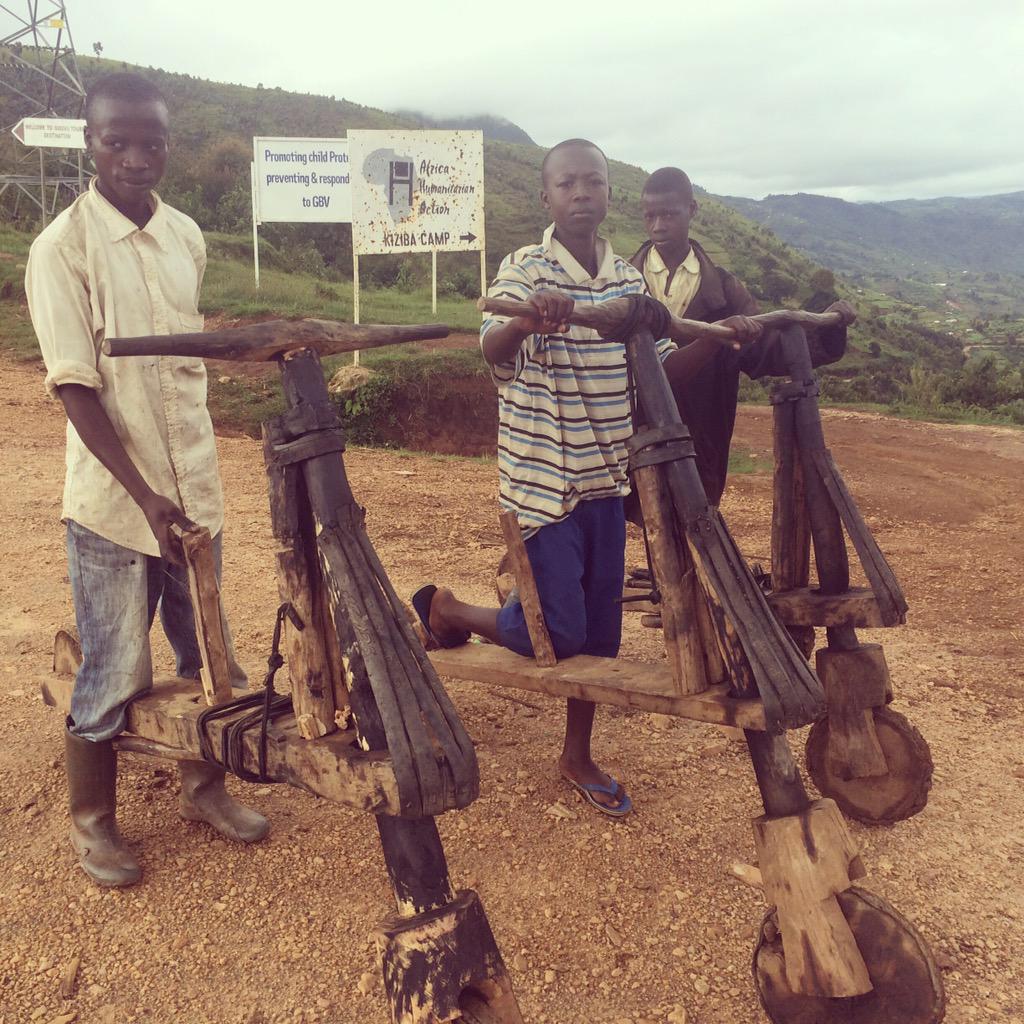 These talented guys make scooters out of wood. Then they bomb the hills like champions. #Portlandia would be proud.