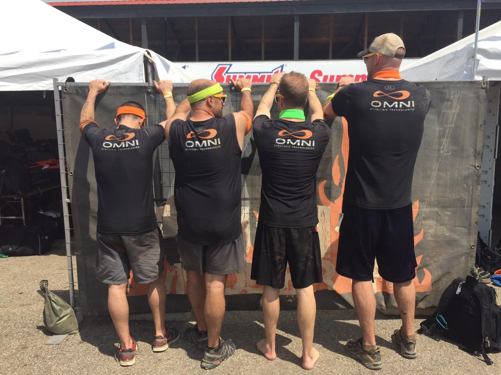 OmniPerforms's tweet photo. Congrats to Omni President John Reasbeck on completing his 6th Tough Mudder today. #PerformanceWithoutLimits #TMOhio http://t.co/C4HtEcuKrt