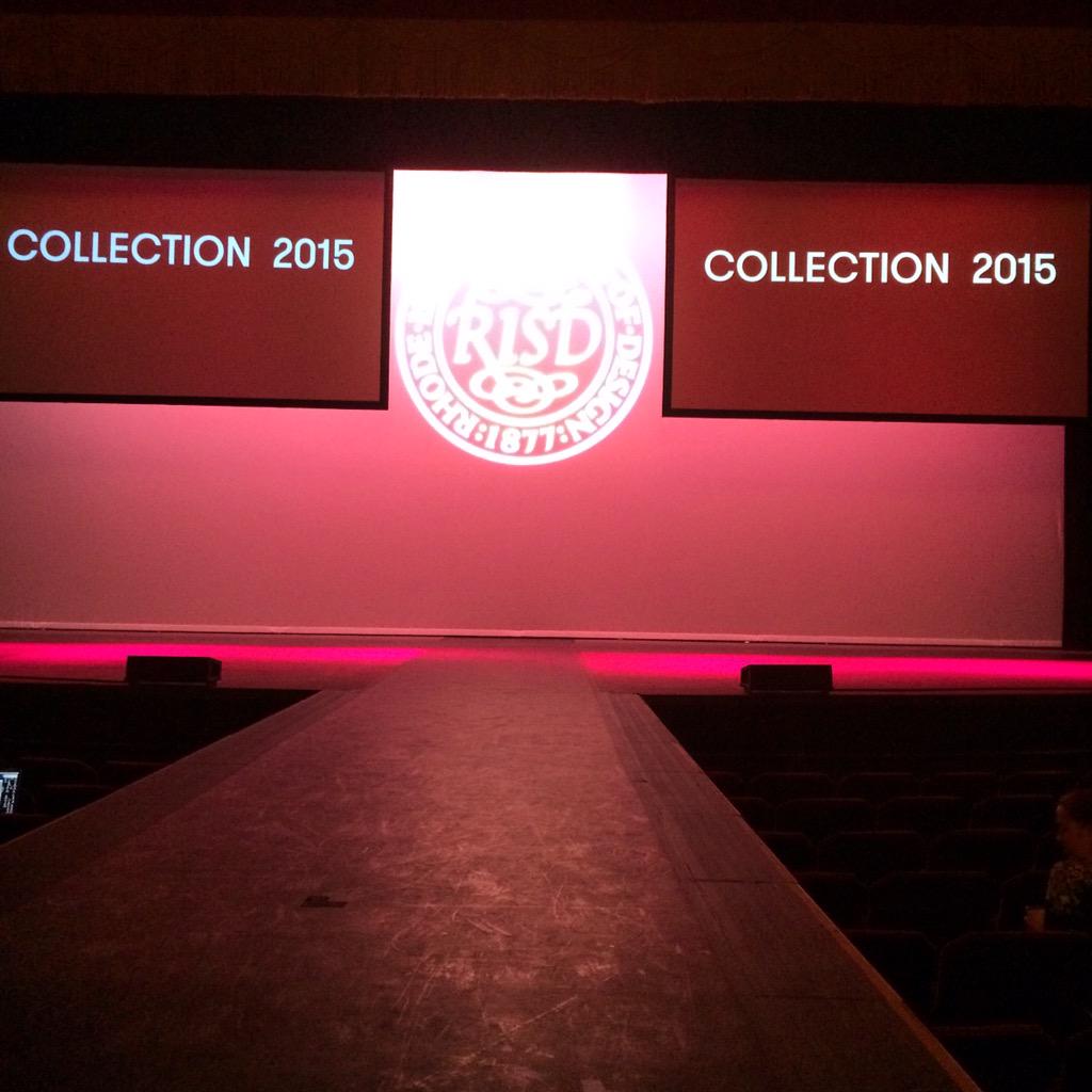 risd's tweet photo. .@RISDApparel #collection15 is here! Tickets still available for 7pm @ProvPacRI http://t.co/e2nA9nRUf9