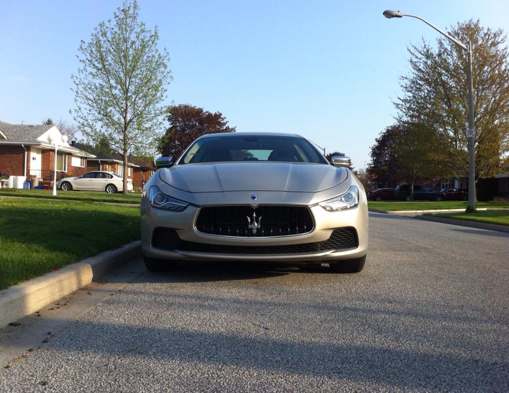 CarWindsor's tweet photo. Maserati Ghibli spotted on Bertha http://t.co/lAzoD7C0zj