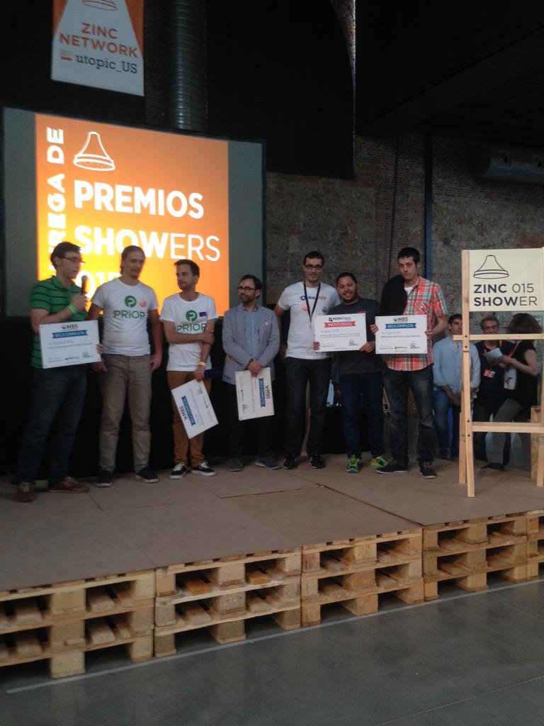 mobiledreams's tweet photo. Un homor formar parte de #zincshower @zincshower y ayudar con nuestro #mentoring a @alquilapp @packagepeer @parquo http://t.co/GozkpyQ4n4