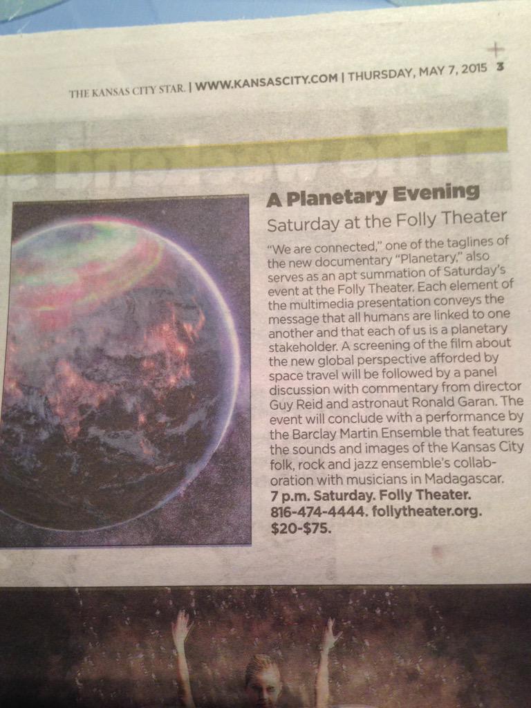 Tonight at the Folly!