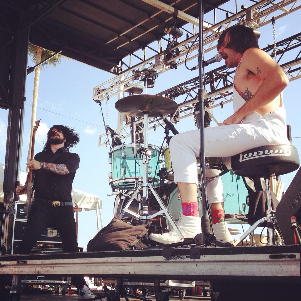 Reunited and it feels so heavy: <a href="/dfa1979/">DEATH FROM ABOVE 1979</a> is ripping off faces at <a href="/BigGuavaFest/">Big Guava Festival</a>! #tampabaylive #BigGuava15 #DFA1979