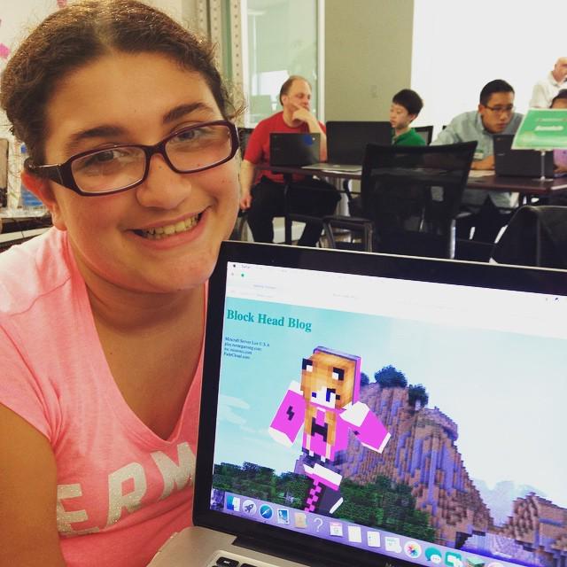 Bklynzizi's tweet photo. HTML Coding #coderdojonyc #thoughtworksnyc #bklynzizi @arianna.potter http://t.co/vCYx0WqzUG