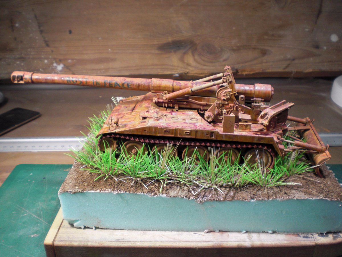 zb00p's tweet photo. #rust in #peace #M110A2 #spg #selfpropelledgun #modelkit #wip #italeri @ItaleriModelKit @MilModOnline http://t.co/JI64Mf7BEq