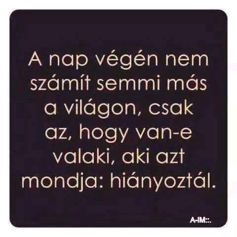 petyko43's tweet photo. A nap végén nem számít semmi más a világon, csak az, hogy van- e  valaki, aki azt mondja: HIÁNYOZTÁL😞💜💜 http://t.co/9zOxCaAw07