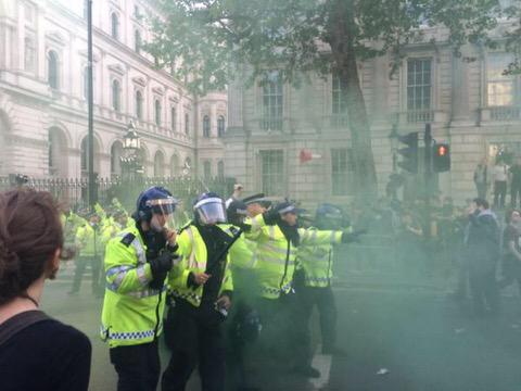 1000s on #antiausterity protest in London. This is just the beginning! #peoplepower #ToryHQ via <a href="/hendersonlegal_/">Colin Henderson</a>